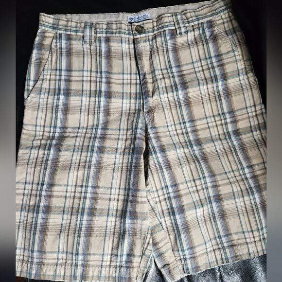 Columbia plaid shorts size 34 - Picture 1 of 5